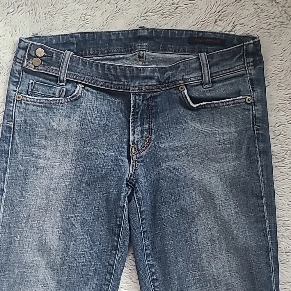 Citizens of Humanity Women's Jeans Straight Leg Size 29 Blue w/ Belt Wrap BOGO - Picture 2 of 15